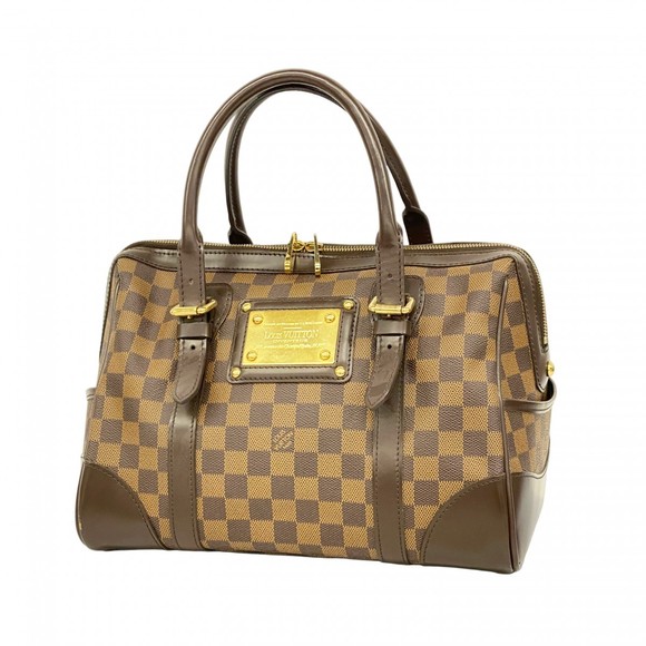 Louis Vuitton Berkeley Damier Handbag Brown Ebene - Picture 1 of 9